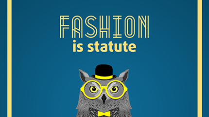 Fashion is statue...